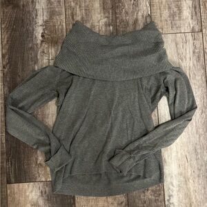 Off the shoulder sweater